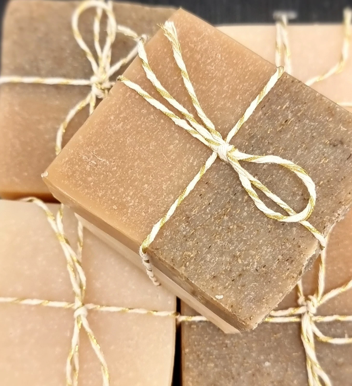 Camomile infusion handmade soap