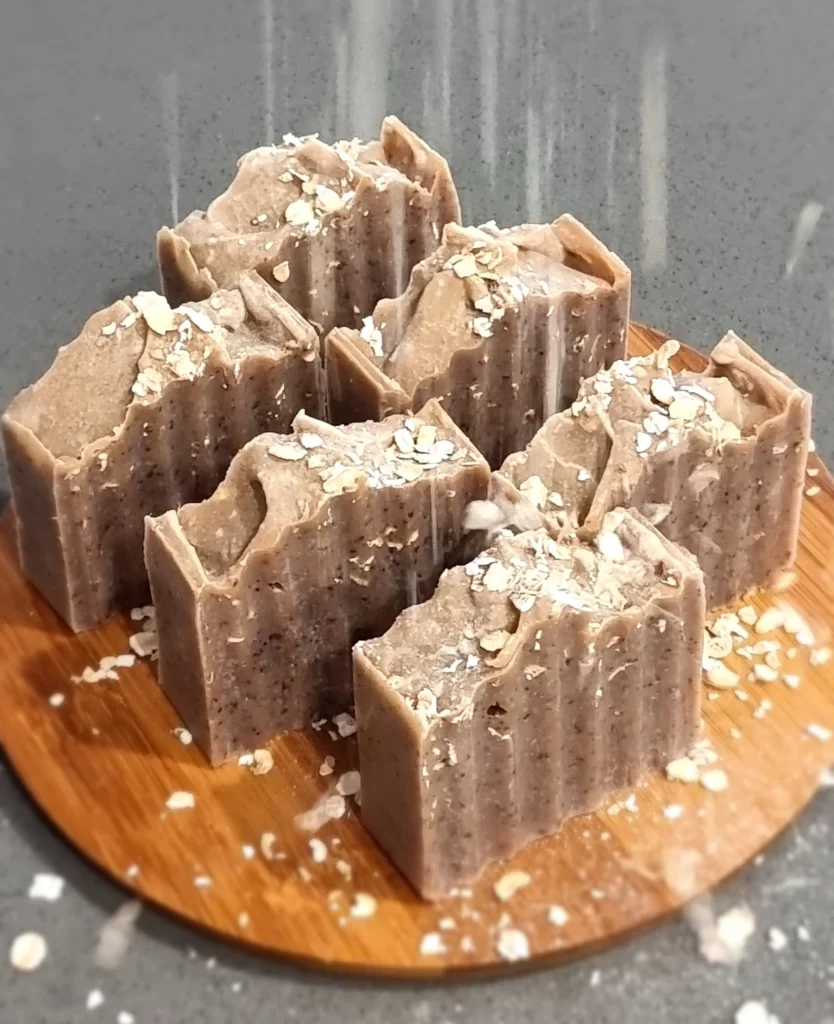 Vanilla oatmeal soap